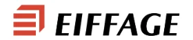Logo Eiffage, référence client Sawara