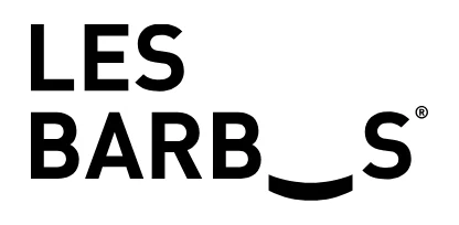 Logo Les Barbus, référence client Sawara