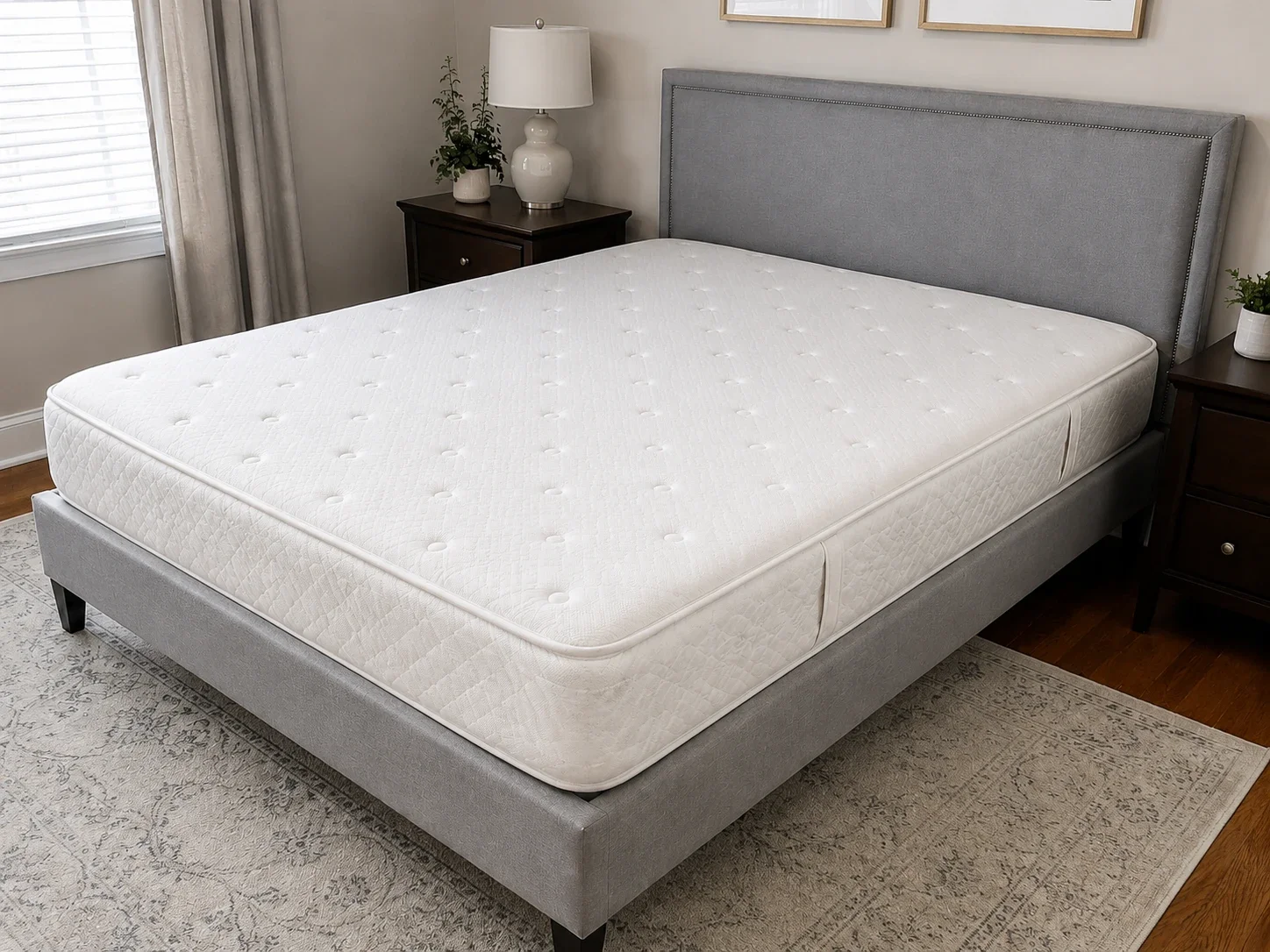 Matelas après nettoyage Sawara Dakar — résultat propre